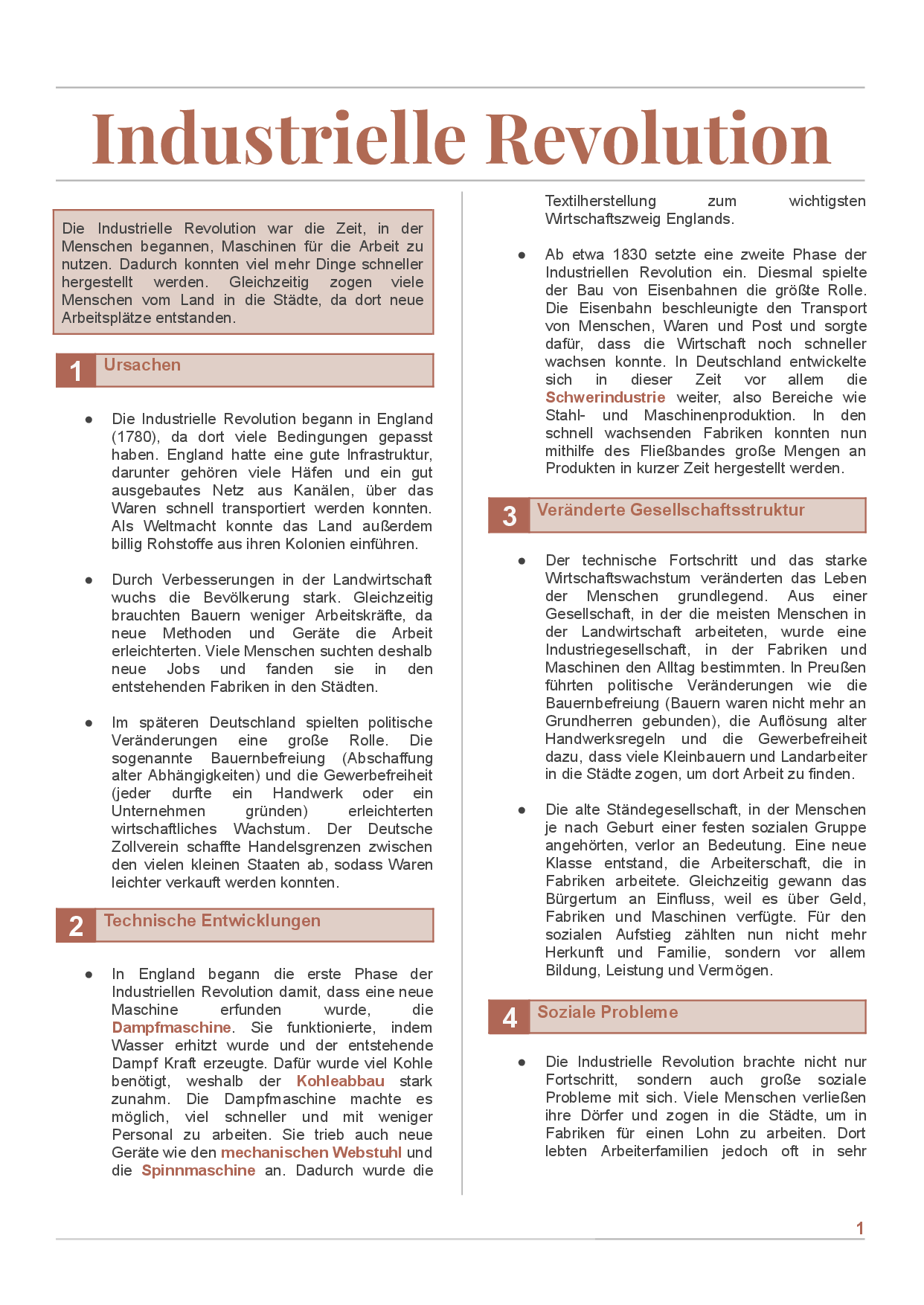 Industrielle Revolution