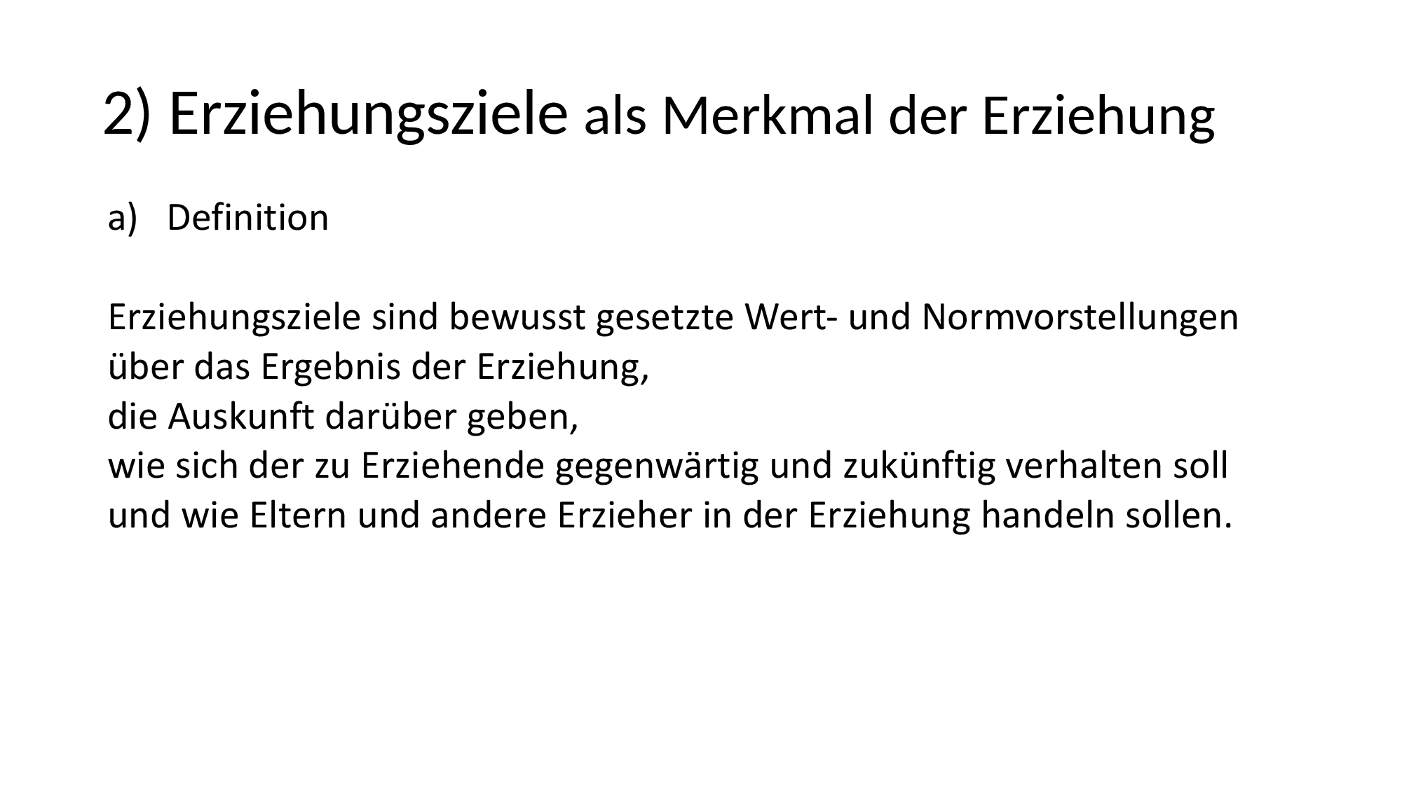 Präsentation Erziehung