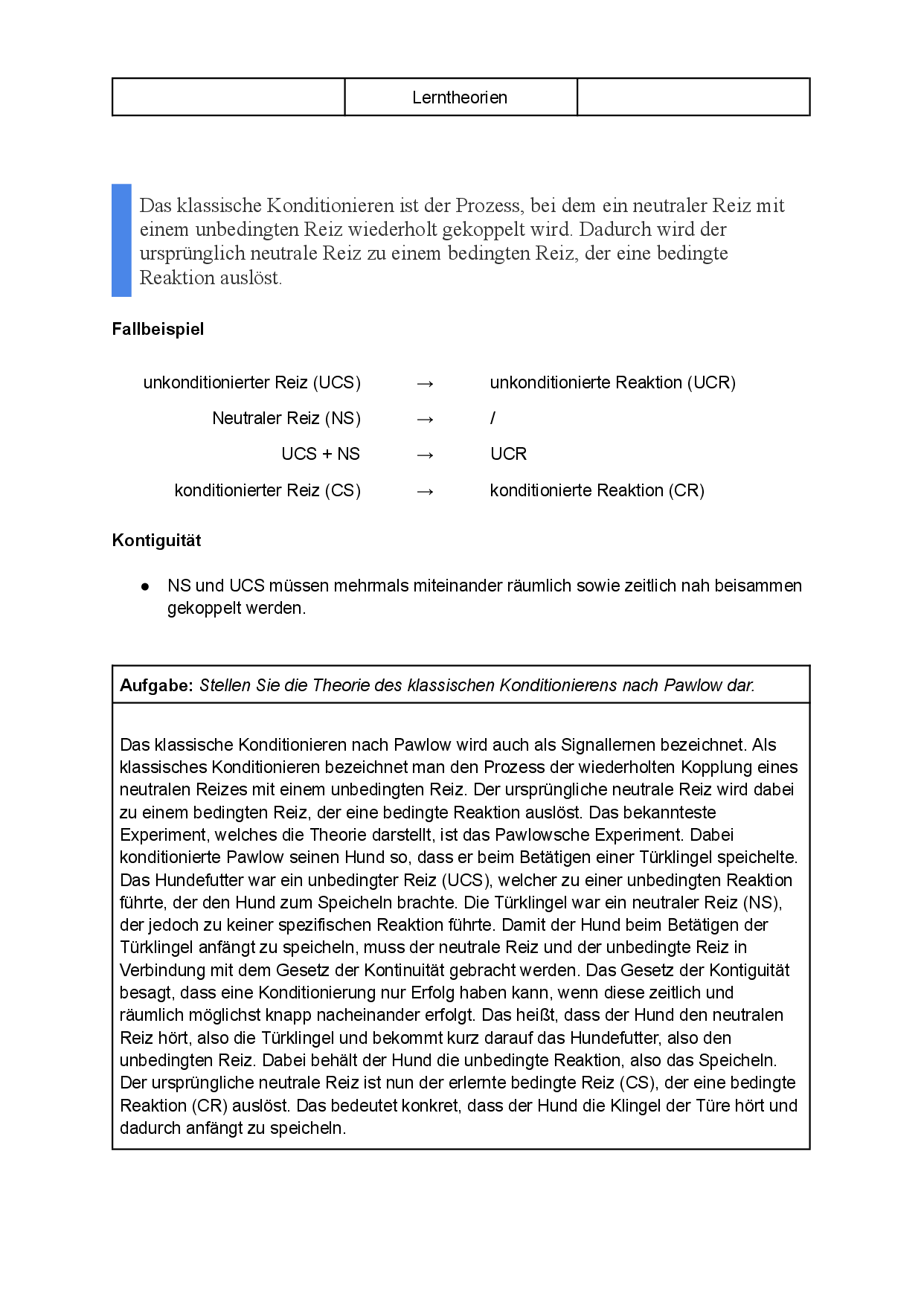 Lerntheorien